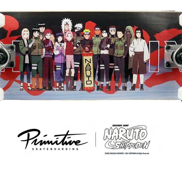 プリミティブ PRIMITIVE スケートボード コンプリート TEAM LEAF VILLAGE COMPLETE 98A 8.125インチ NO19_1