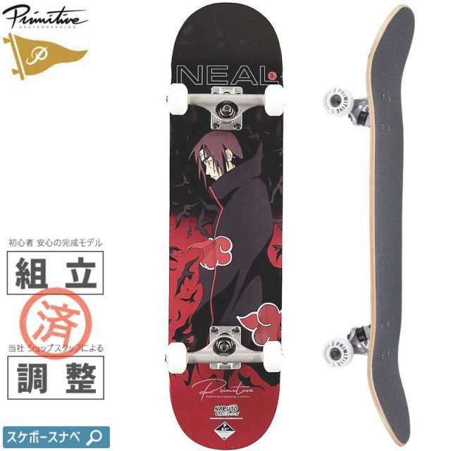 プリミティブ PRIMITIVE スケートボード コンプリート NEAL CROWS COMPLETE 98A 8.0インチ NO21