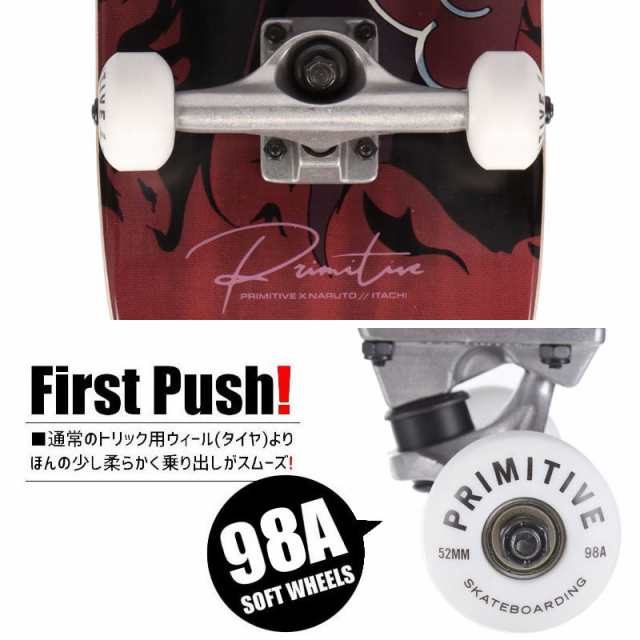 プリミティブ スケボー ウィール 52mm 101a Primitive Skateboards Kimetsu Pro Paul Rodriguez  Tanjiro Wheel スケートボード タイヤ 鬼滅の刃 ストリート アーバンスポーツ ストリート パーク ランプ 人気 おすすめ ブランド  カットバック スケボーウィール ハードウィール