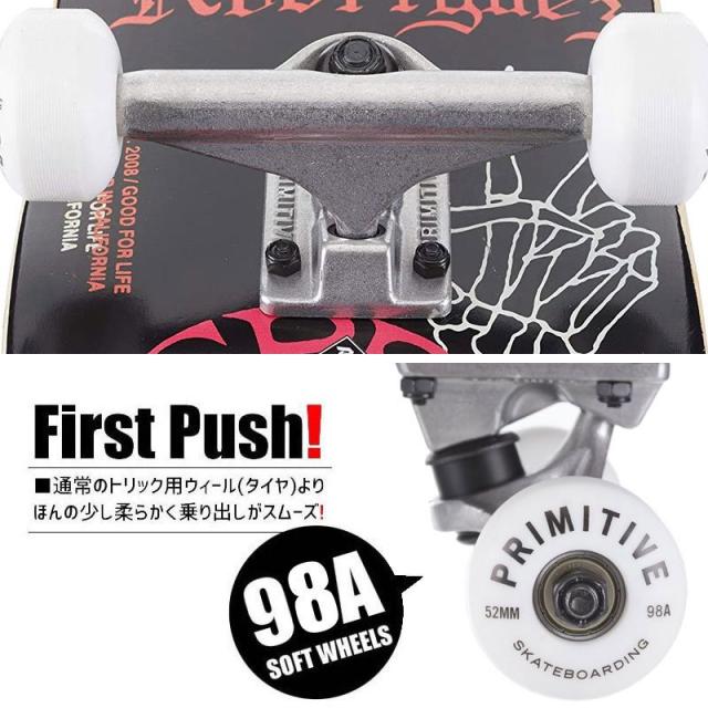 プリミティブ PRIMITIVE スケートボード コンプリート RODRIGUEZ GFL COMPLETE 98A 7.75インチ NO25_1