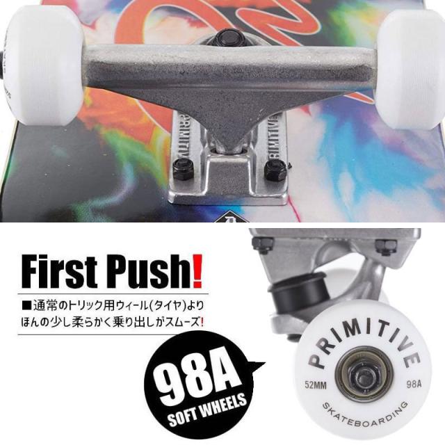 プリミティブ PRIMITIVE スケートボード コンプリート NUEVO MELT COMPLETE 98A 8.125インチ NO27_1