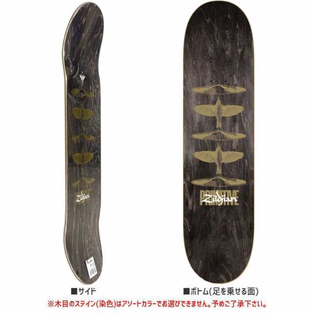 PRIMITIVE プリミティブ スケボー デッキ ZILDJIAN UNITE DECK GOLD