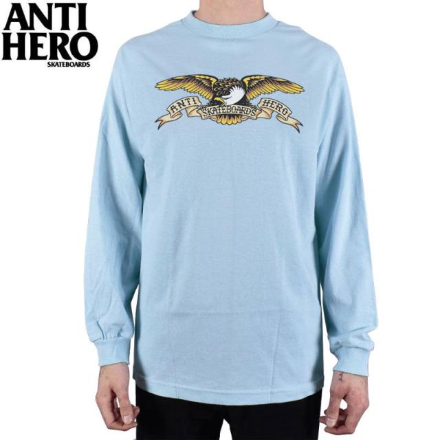 アンタイヒーロー ANTIHERO スケボー ロンT EAGLE LONG SLEEVE LIGHT 