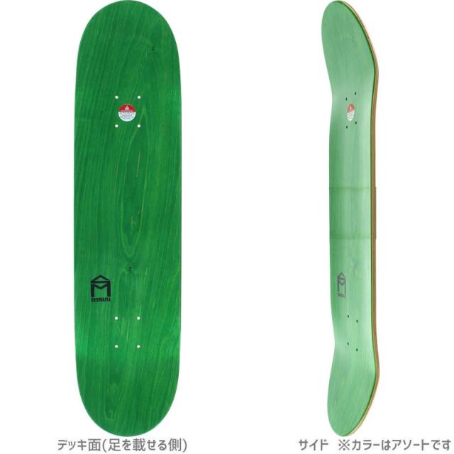 スケートマフィア SK8MAFIA スケボー デッキ SKATEMAFIA GABBY SKATEBOARD DECK 8.19インチ NO64_1