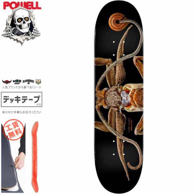 パウエル POWELL スケートボード デッキ BISS MARION MOTH DECK 8.25インチ NO66