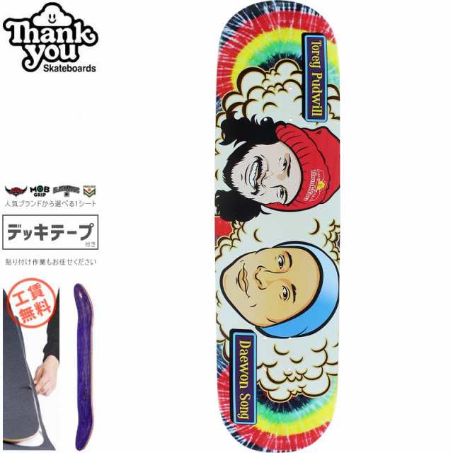 THANK YOU SKATEBOARDS サンキュー スケートボード デッキ BUDDIES DECK 7.75インチ NO16