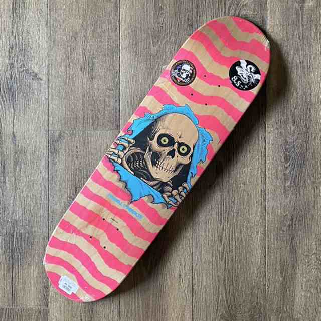 パウエル POWELL スケートボード デッキ RIPPER NATURAL PINK DECK 8.5