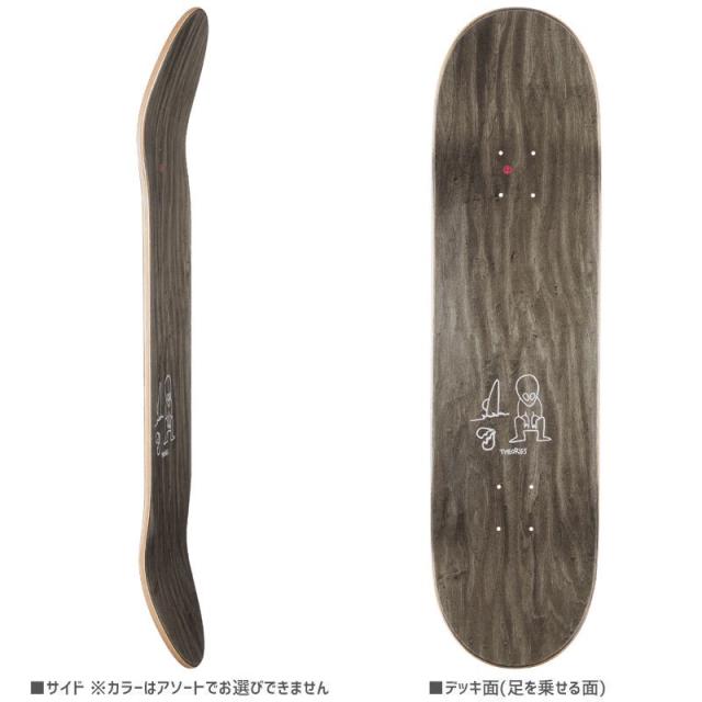 THEORIES セオリーズ スケボー デッキ ALONE AGAIN SKATE DECK 7.875