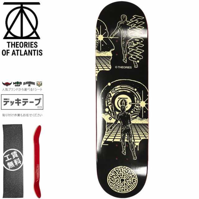 THEORIES セオリーズ スケボー デッキ GRIDWALKER SKATE DECK 7.75