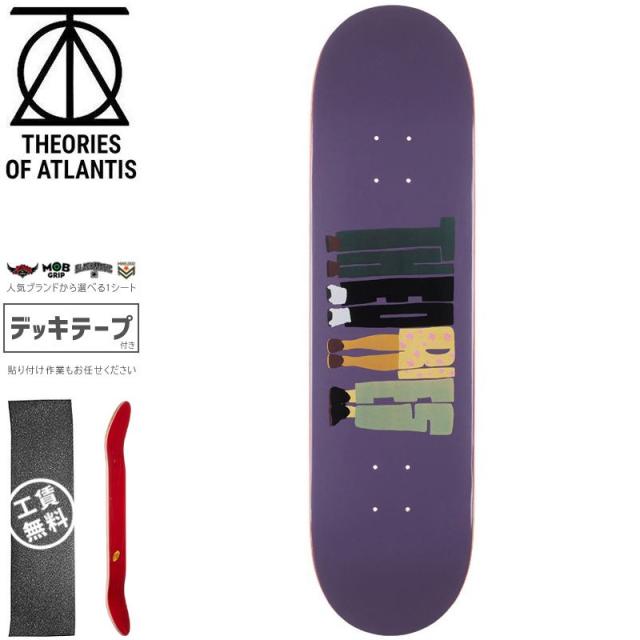 THEORIES セオリーズ スケボー デッキ ABOUT NOTHING SKATE DECK 8.0インチ/8.125インチ NO62