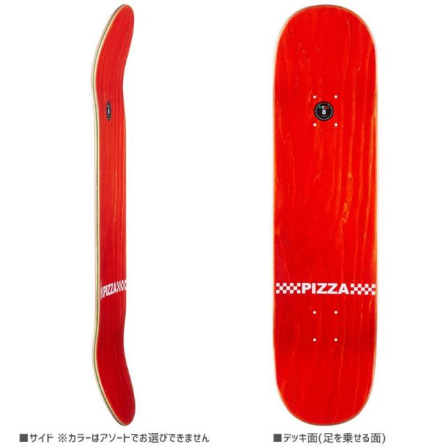 PIZZA SKATEBOARDS ピザ スケートボード デッキ TRI LOGO DECK