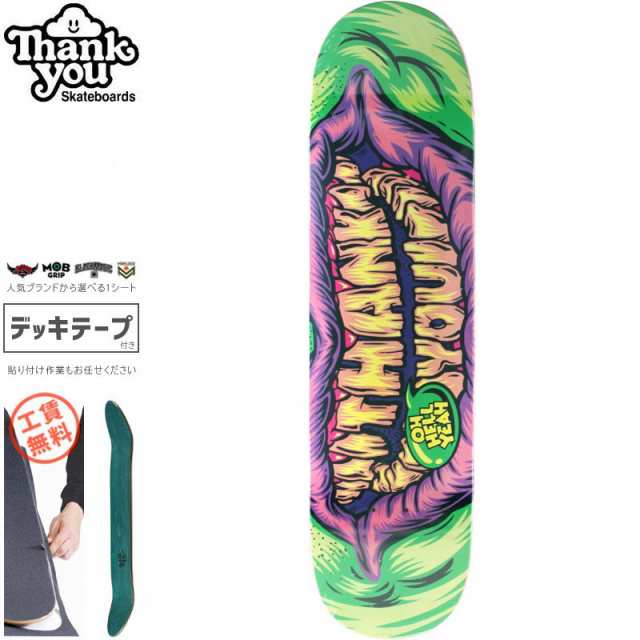 THANK YOU SKATEBOARDS サンキュー スケートボード デッキ SAY CHEESE DECK 7.75インチ/8.0インチ NO25