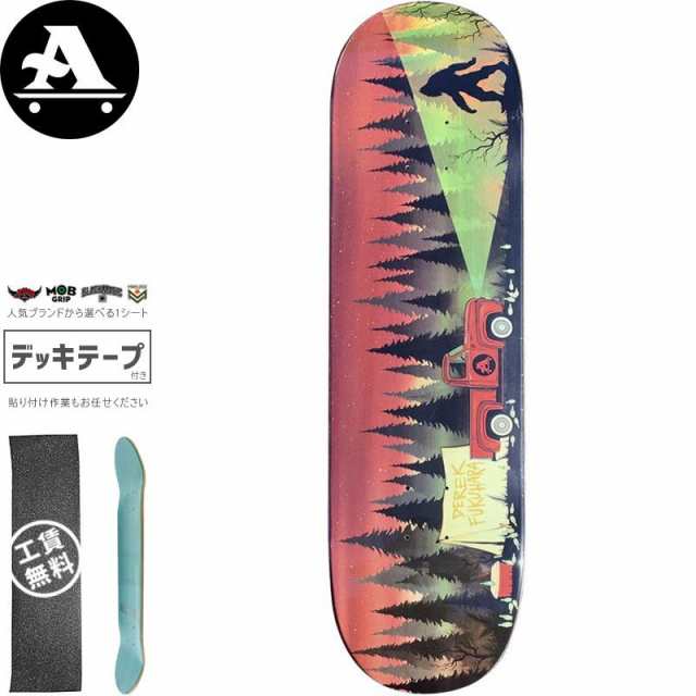 ALL I NEED オールアイニード スケボー デッキ FUKUHARA BIGFOOT DECK 8.25インチ NO2