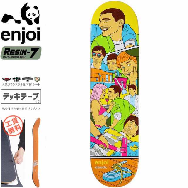 エンジョイ ENJOI スケボー デッキ DEEDZ WEEKEND AT LOUIES R7 DECK 8.0インチ/8.3インチ  NO122の通販はau PAY マーケット - スケートボードショップ砂辺 au PAY マーケット店 | au PAY マーケット－通販サイト