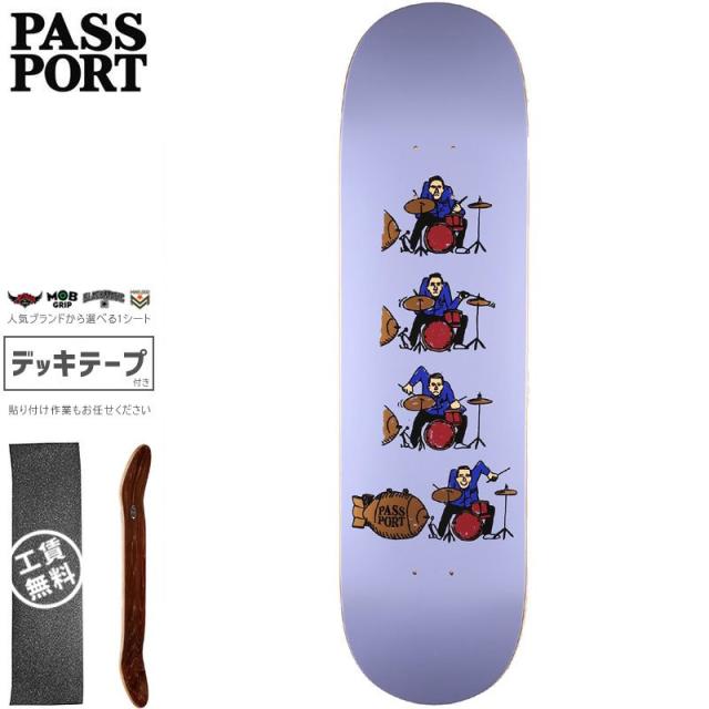 Evisen X Passport スケートボード デッキ 8.8 PASS~PORT