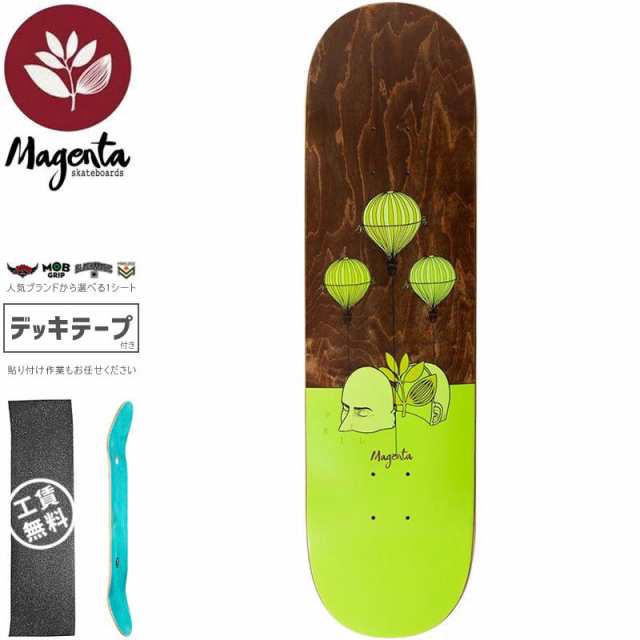 マゼンタ MAGENTA スケートボード デッキ FEIL LANDSCAPE DECK 8.0