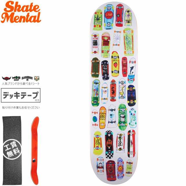 SKATE MENTAL スケートメンタル スケートボード デッキ KOSTON BOARD COLLAGE DECK 8.25インチ NO1