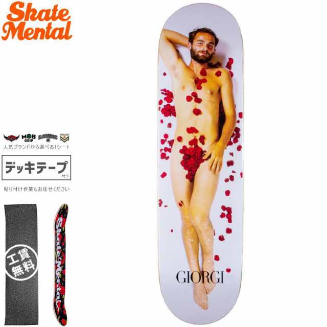 SKATE MENTAL スケートメンタル スケートボード デッキ GIORGIO ROSES DECK 8.25インチ NO4