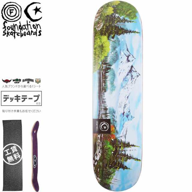 ファンデーション FOUNDATION スケボー デッキ AIDAN SCAPES DECK 8.2インチ NO76