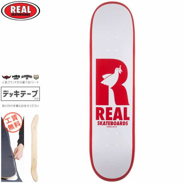 リアル REAL スケートボード デッキ DOVES RENEWAL DECK 8.06インチ NO183