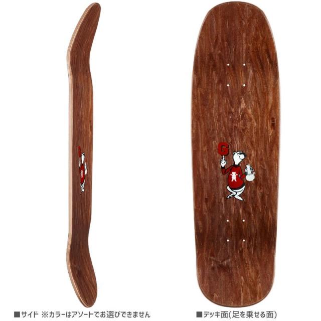 グリズリー GRIZZLY スケボー デッキ BONGTROTTERS DECK 9.25インチ オールドスクール NO2_1