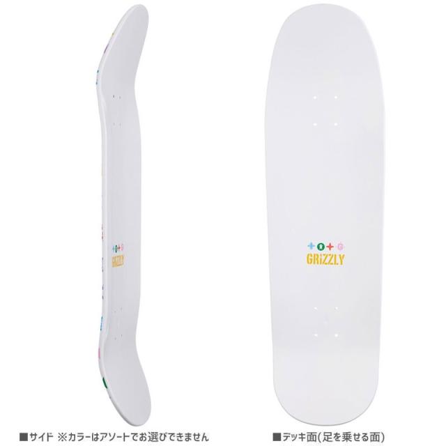 グリズリー GRIZZLY スケボー デッキ LUXURY DECK 9.25インチ オールドスクール NO3_1