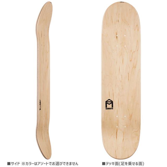 スケートマフィア SK8MAFIA スケートボード デッキ OG LOGO GLOW DECK 8.25インチ NO138_1