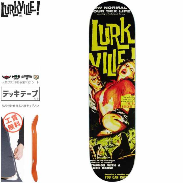 LURKVILLE ラークビル スケボー デッキ ADVNTR SEX LIFE DECK 8.0インチ NO9