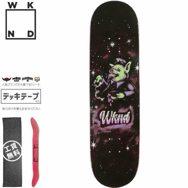 ウィークエンド WKND スケボー デッキ OVERSEER DONATION DECK 8.0インチ/8.25インチ NO41