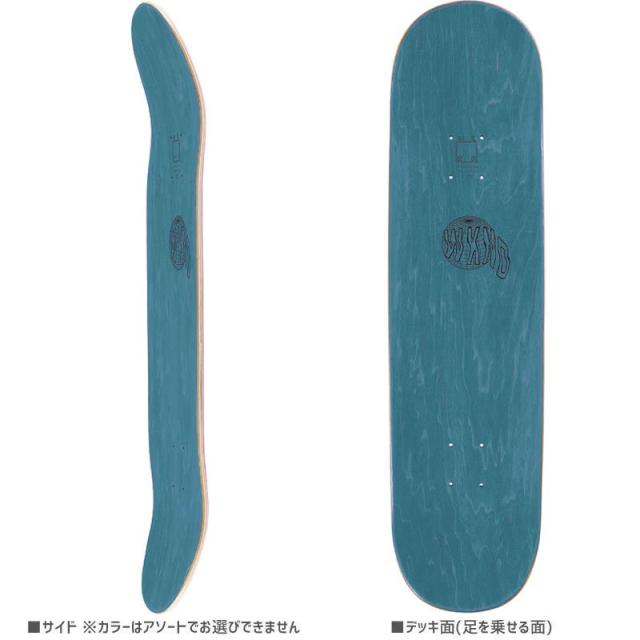 ウィークエンド WKND スケボー デッキ CAMO LOGO DECK 8.0インチ/8.125インチ/8.25インチ ブルー NO45_1
