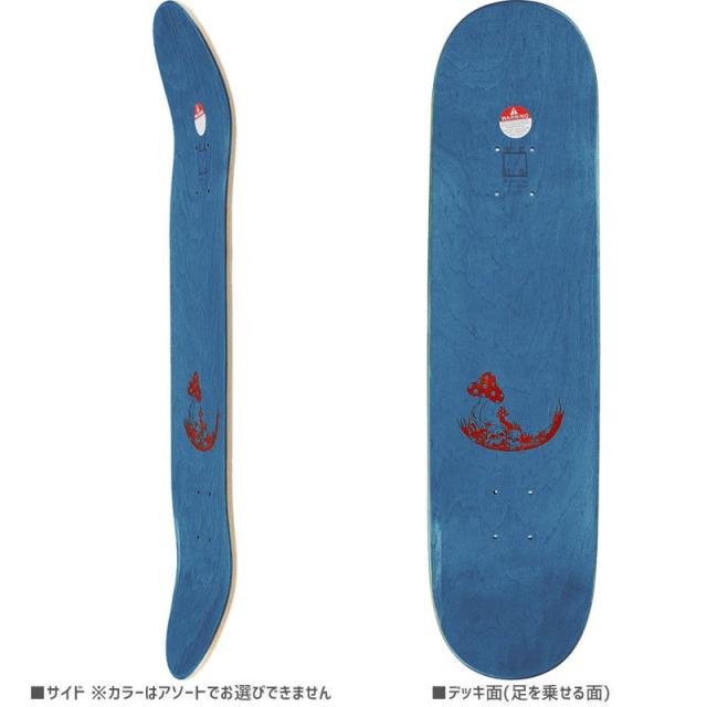 ウィークエンド WKND スケボー デッキ THOMPSON SCHEMING DECK 8.0インチ ブルー NO57_1