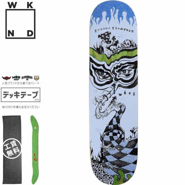 ウィークエンド WKND スケボー デッキ THOMPSON SCHEMING DECK 8.0インチ/8.25インチ グリーン NO58