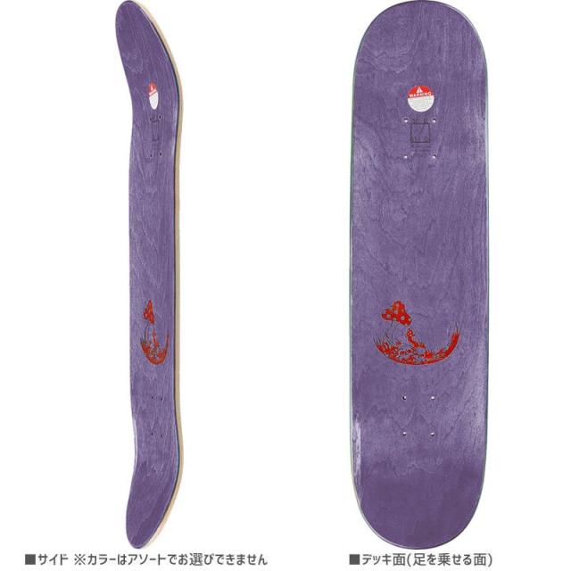 ウィークエンド WKND スケボー デッキ THOMPSON SCHEMING DECK 8.0インチ パープル NO60_1