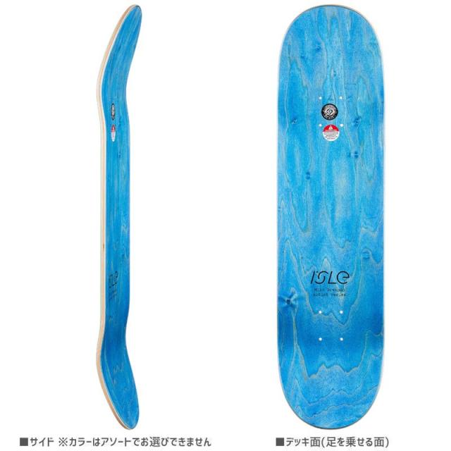 ISLE アイル スケボー デッキ BROOKER MILO BRENNAN DECK 8.375インチ NO66_1