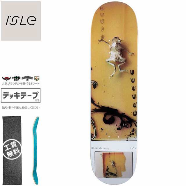 ISLE アイル スケボー デッキ JENSEN MILO BRENNAN DECK 8.125インチ NO67