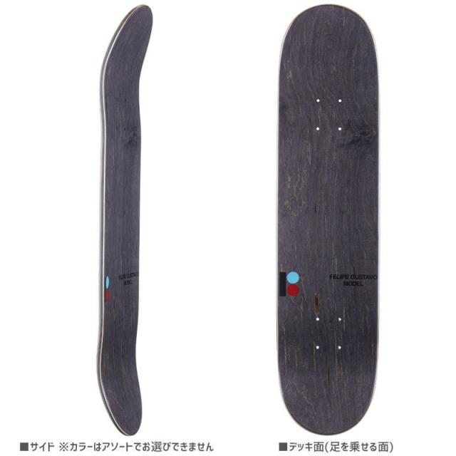 プランビー PLAN-B スケートボード デッキ GUSTAVO FADED DECK 7.75インチ NO203_1
