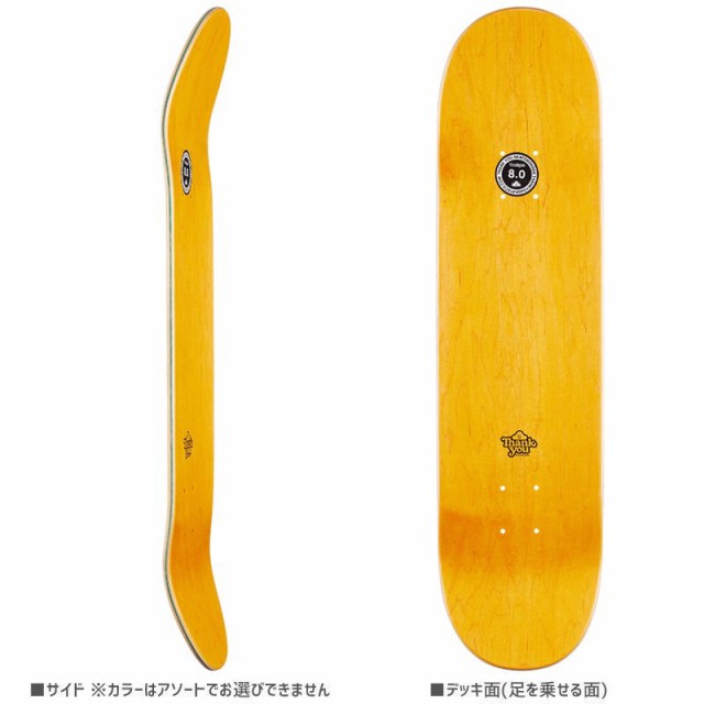 スケボー デッキ LURKVILLE 7.5インチ 【SILVERトラック付き】
