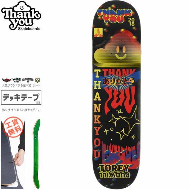 THANK YOU SKATEBOARDS サンキュー スケートボード デッキ TOREY FLY DECK 7.75インチ/8.0インチ/8.25インチ NO36