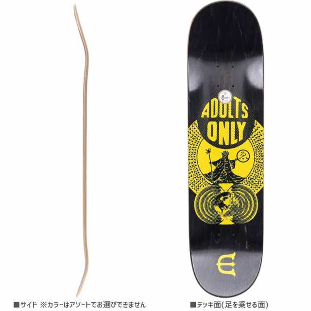 EVISEN エビセン スケートボード デッキ ADULTS ONLY DECK 7.875インチ