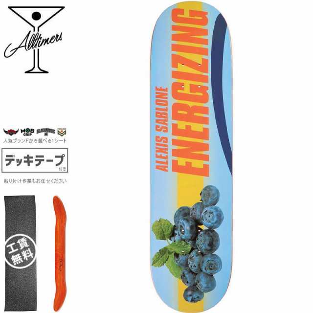 ALLTIMERS オールタイマーズ スケボー デッキ SABLONE ENERGIZING DECK 7.5インチ/8.25インチ NO55