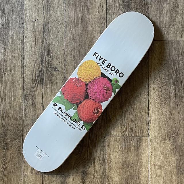 ファイブボロ 5BORO スケートボード デッキ FLOWER SEED DECK NO26