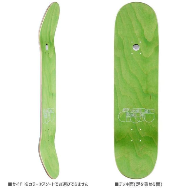 ハビタット HABITAT スケボー デッキ MARIUS PLACE SETTING DECK 8.25インチ NO105_1