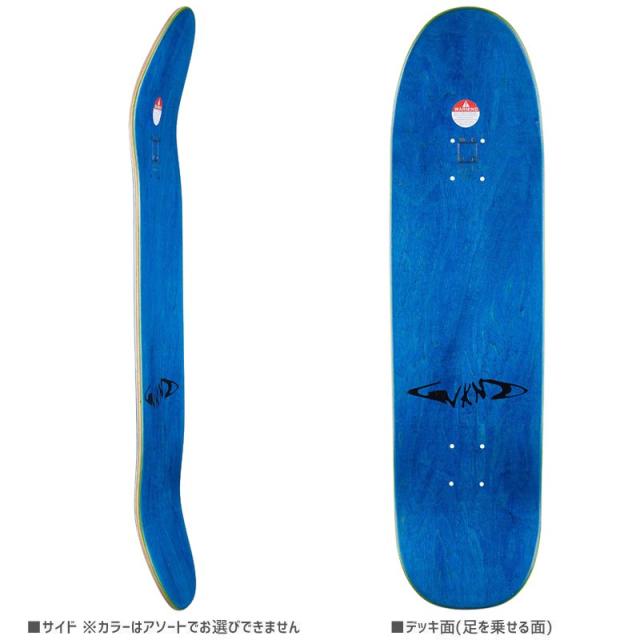 ウィークエンド WKND スケボー デッキ SKULL DECK 8.375インチ クルーザーNO83_1
