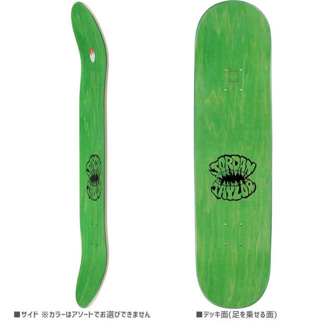 ウィークエンド WKND スケボー デッキ TAYLOR STREET SHARK DECK 8.25インチ グリーン NO111_1