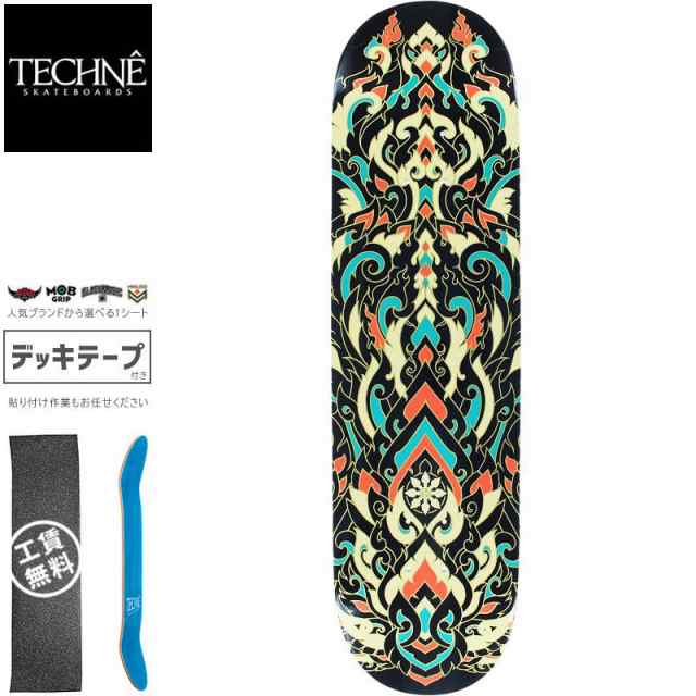 TECHNE テクネ スケートボード デッキ INNER FIRE DECK 8.0インチ NO17