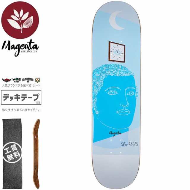 マゼンタ MAGENTA スケートボード デッキ LEO VALLS SLEEP DECK 8.0インチ/8.25インチ NO101