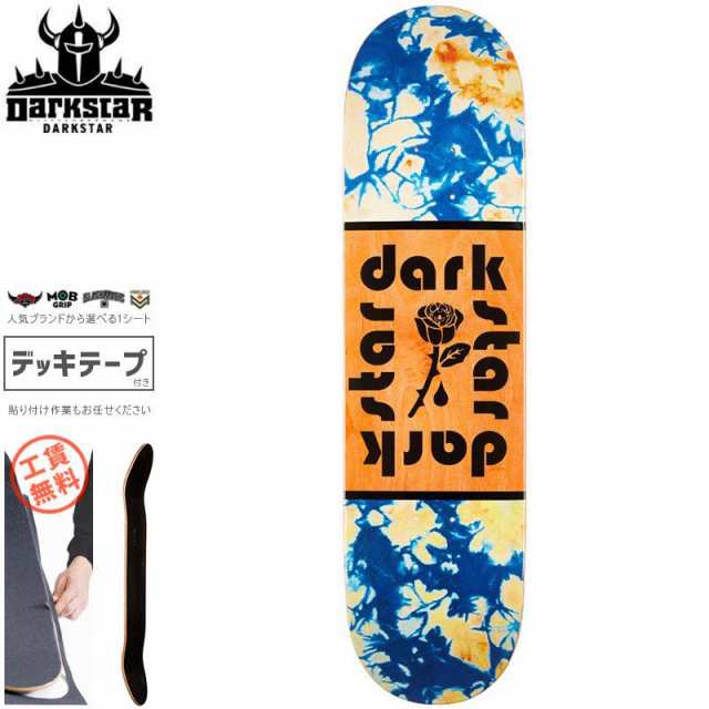 ダークスター DARK STAR スケボー デッキ FORTY ORANGE HYB DECK 8.125インチ NO156