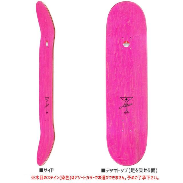 ALLTIMERS オールタイマーズ スケボー デッキ DUSTIN SPECIES DECK 8.1インチ NO78_1