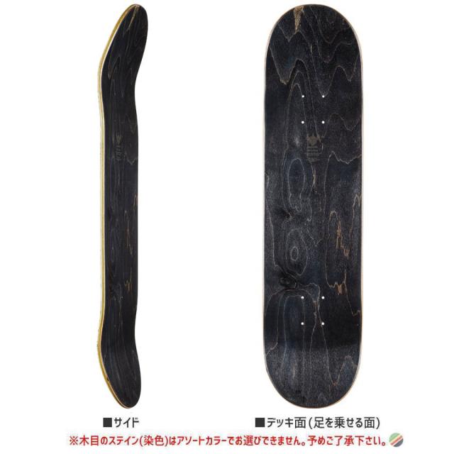 ダークスター DARK STAR スケボー デッキ COLLAPSE YELLOW HYB DECK 8.0インチ NO165_1