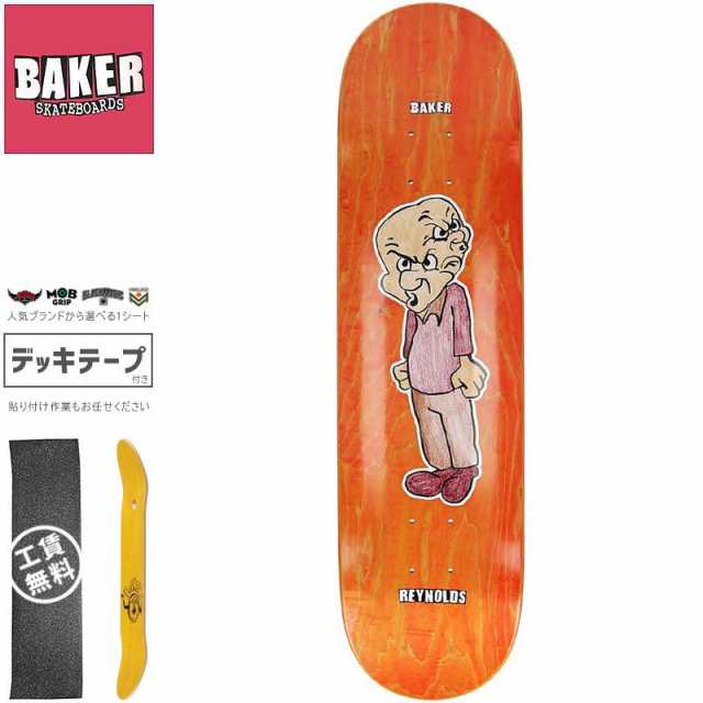 ベーカー BAKER スケートボード デッキ RAYNOLDS TOON GOONS DECK 8.0 